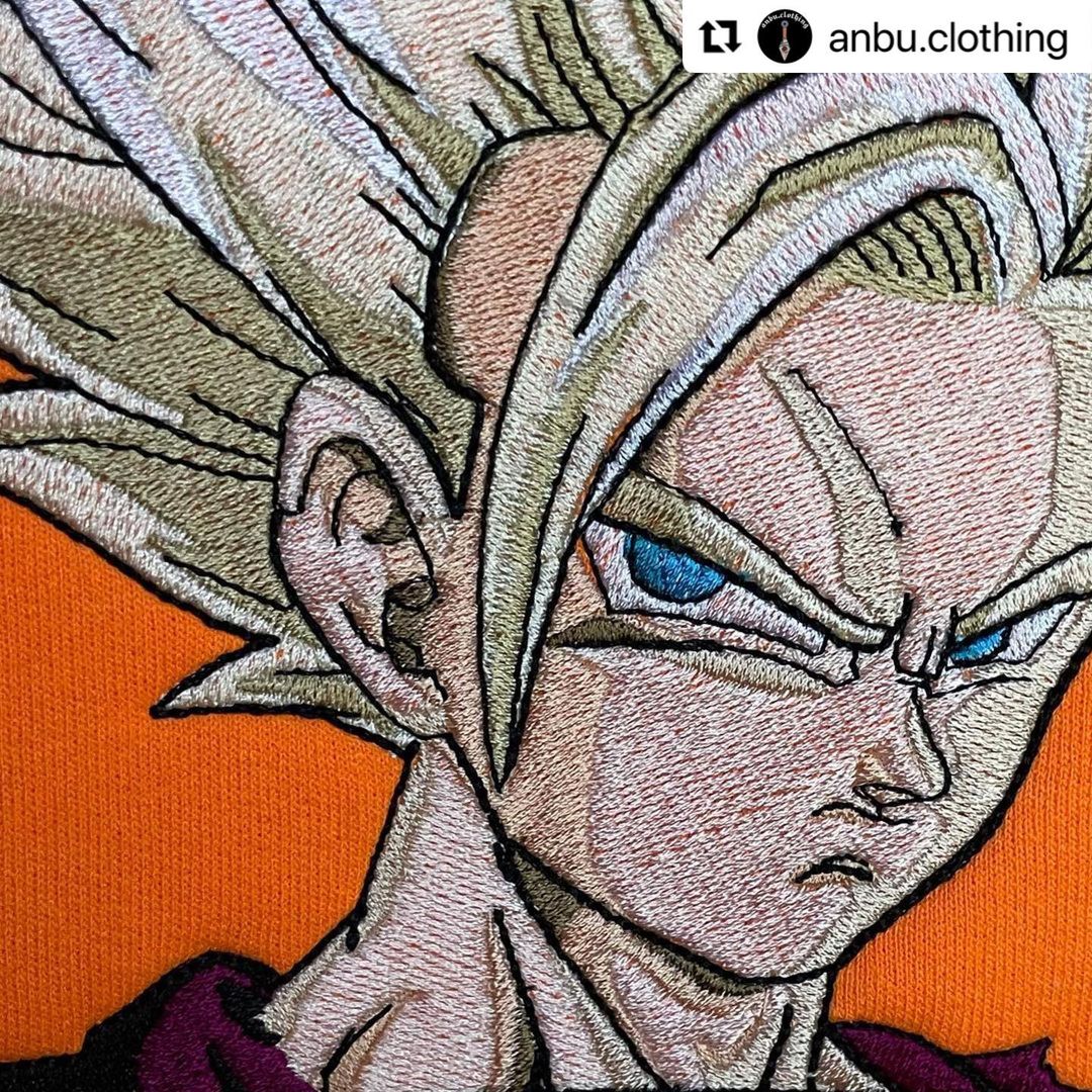 Anime Embroidery Design