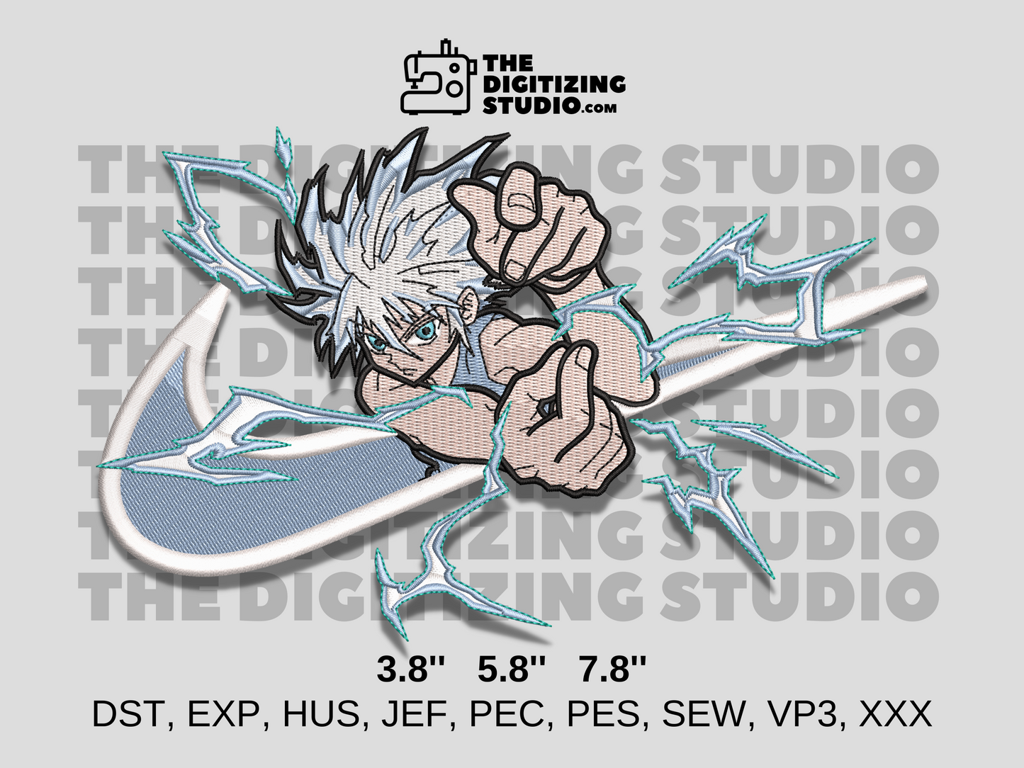 Anime Embroidery Design
