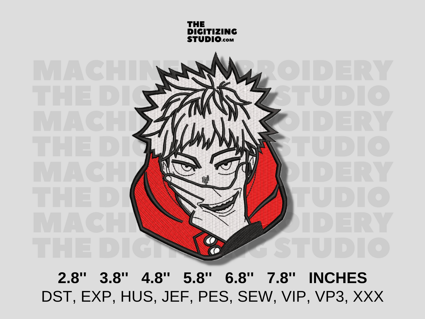 Anime Embroidery Design