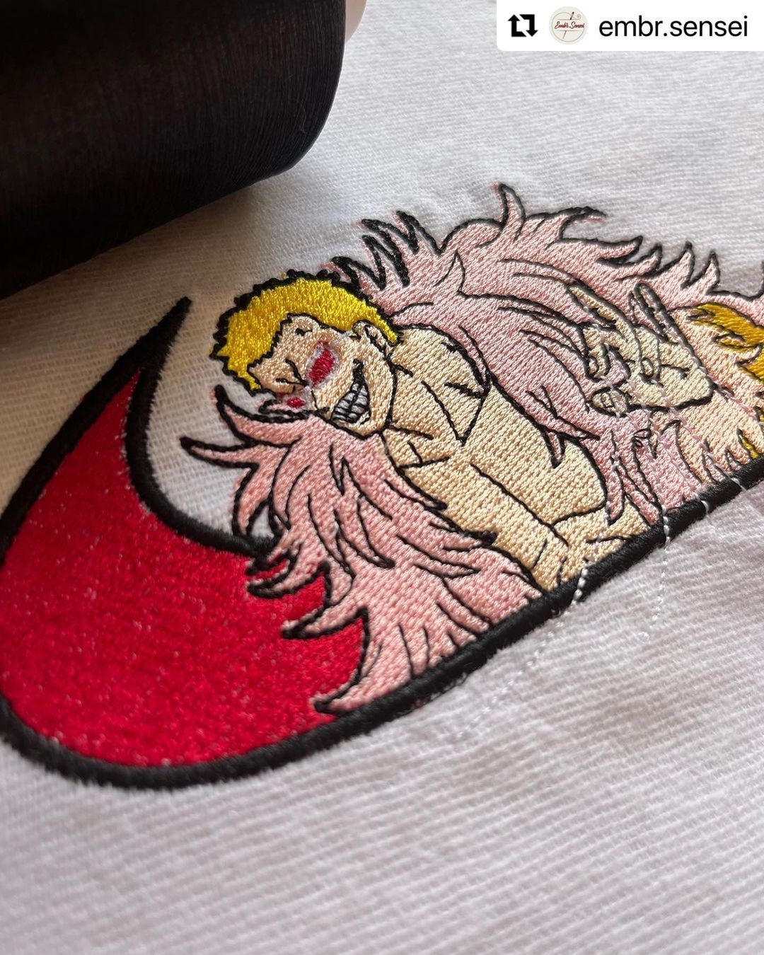 Anime Embroidery Design